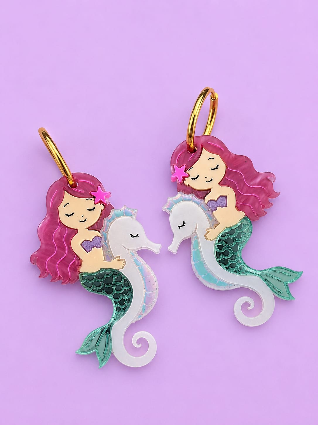 Sirenita y tritón