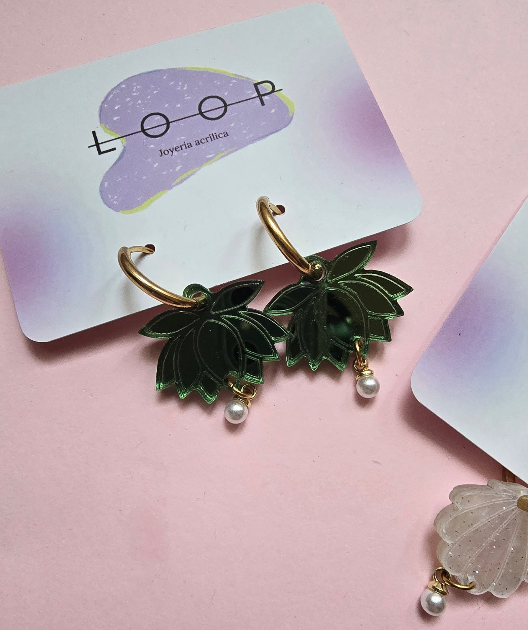 Pack concha perlada + tesoro del lago