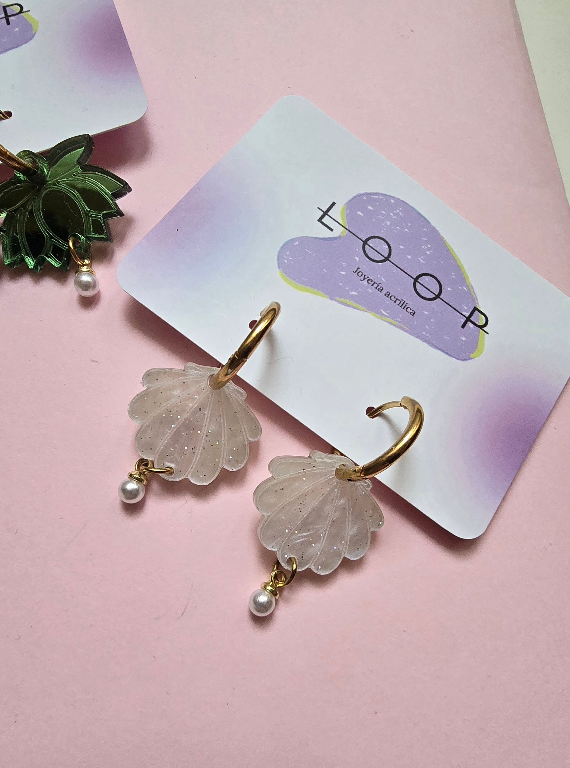 Pack concha perlada + tesoro del lago